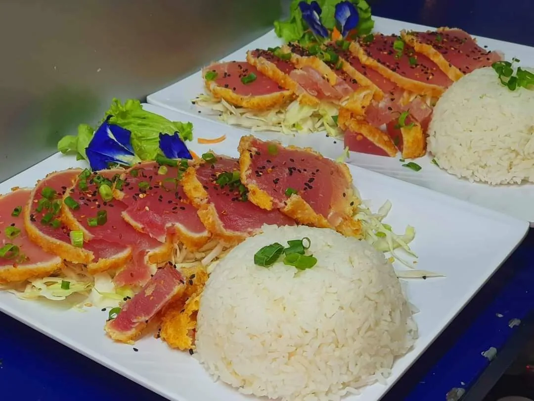 Roulotte Chez Blanc, assiette partagée